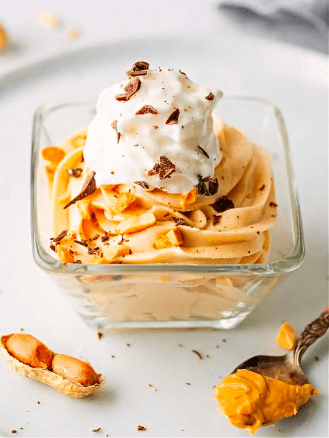 keto peanut butter mousse