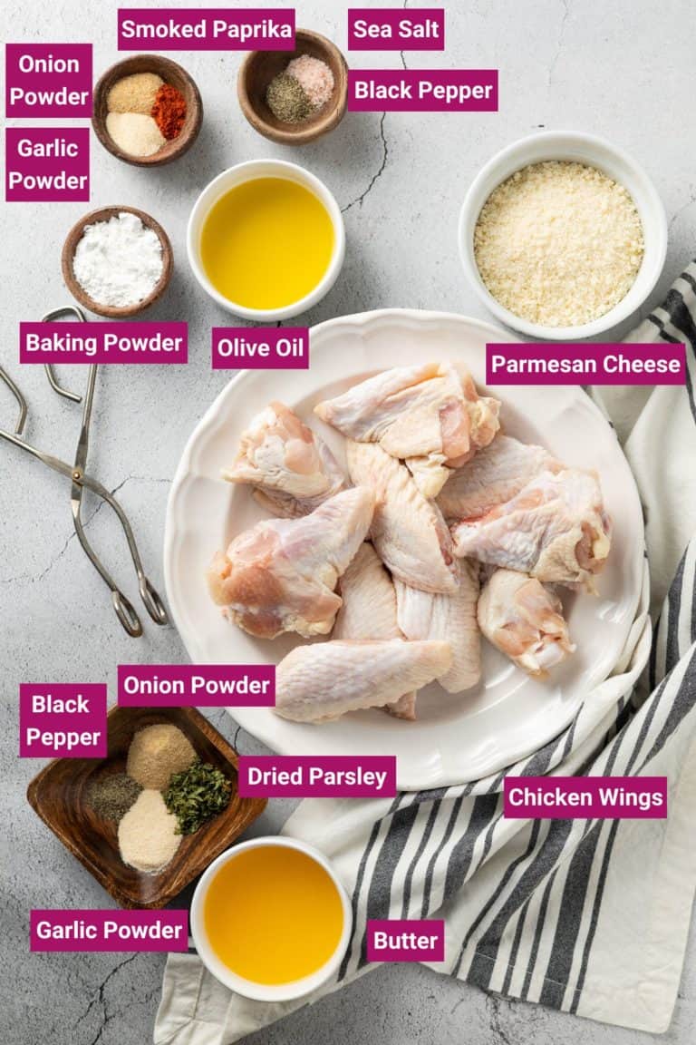 Oven Baked Garlic Parmesan Chicken Wings - Dr. Davinah's Eats