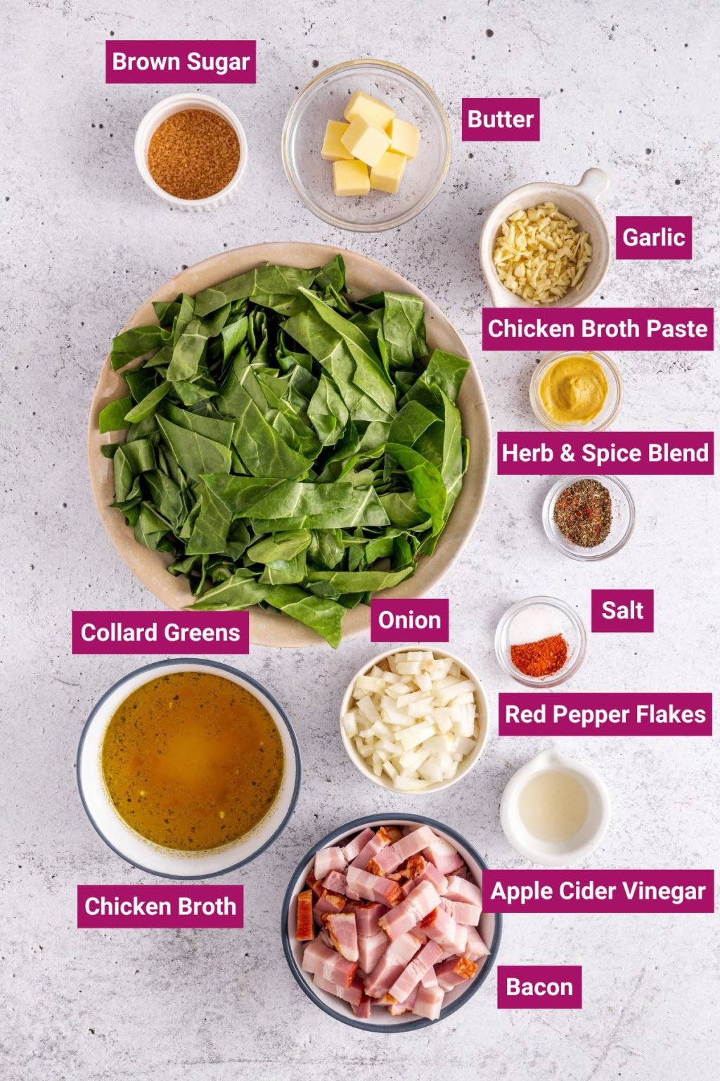 Collard Greens With Bacon Recipe - Dr. Davinah's Eats