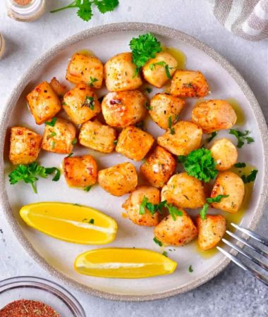 air fryer scallops