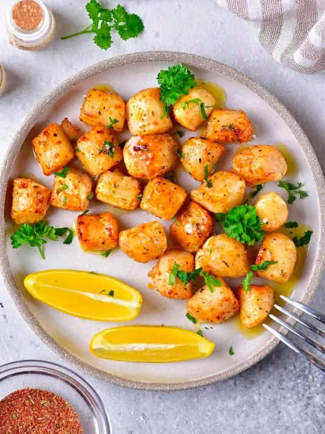 air fryer scallops