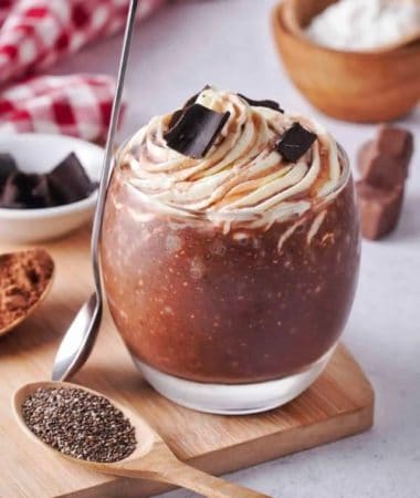 chocolate chia seed pudding