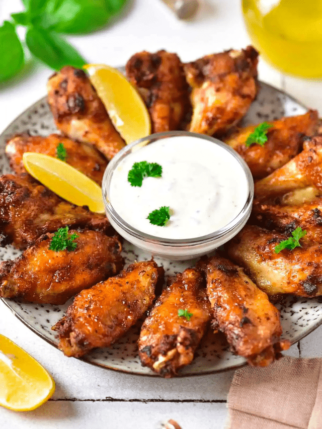 Ranch Wings Recipe Story Dr. Davinah's Eats