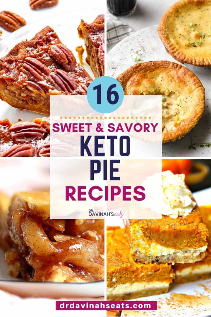 pinterest image for keto pies recipes