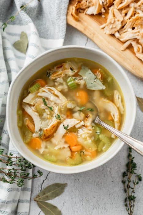 Leftover Turkey Soup Recipe - Dr. Davinah's Eats