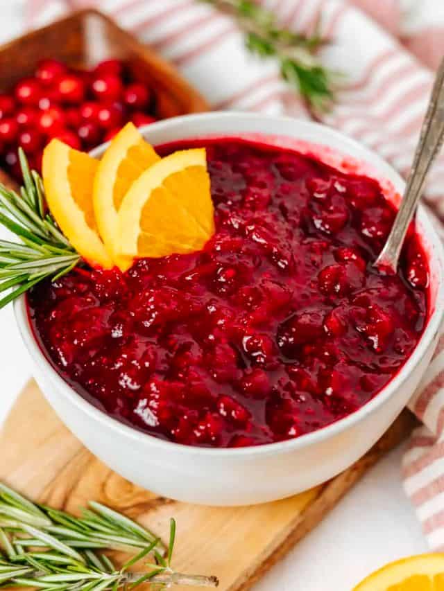 Sugar Free Keto Cranberry Sauce Story Dr. Davinah's Eats