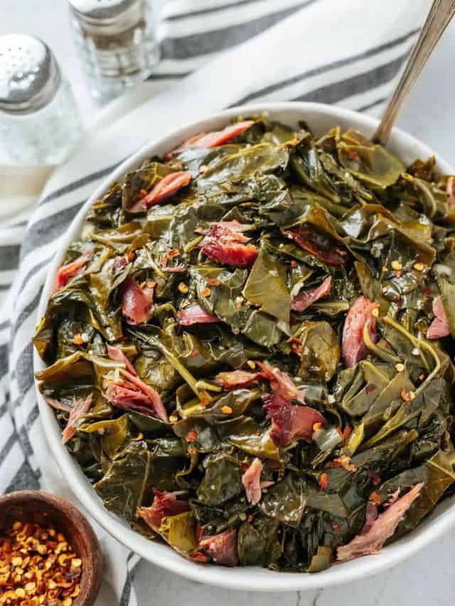 Instant Pot Collard Greens Story Dr. Davinah's Eats