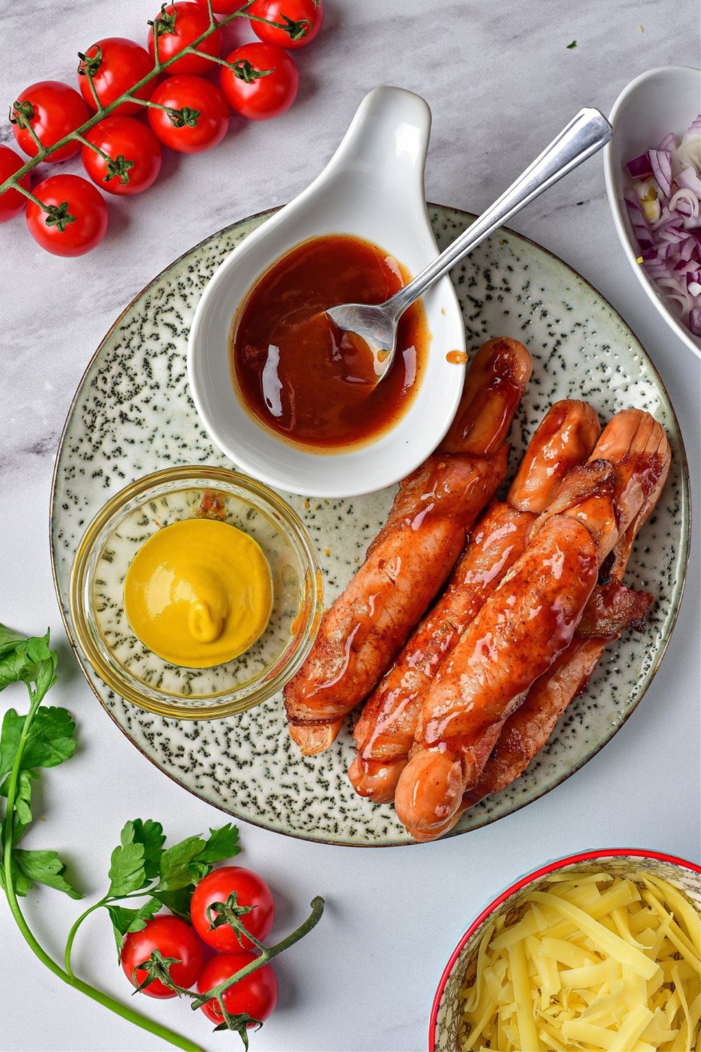 Bacon Wrapped Hot Dogs (Air Fryer) Dr. Davinah's Eats