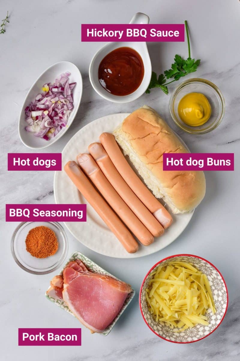 Bacon Wrapped Hot Dogs (Air Fryer) Dr. Davinah's Eats