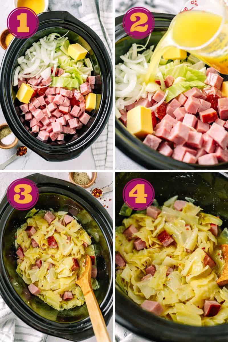 Easy Crockpot Cabbage Recipe - Dr. Davinah's Eats