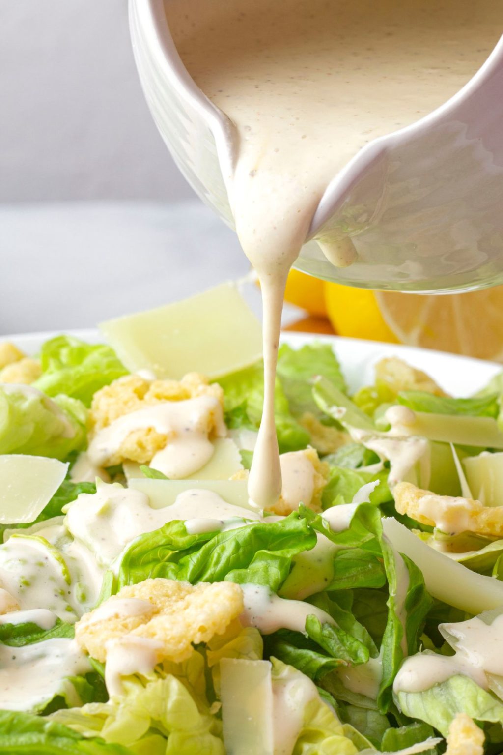 Creamy Caesar Dressing Recipe Dr. Davinah's Eats