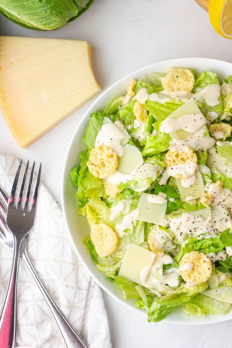 Creamy Caesar Dressing Recipe Dr. Davinah's Eats