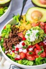 Keto Taco Salad Bowl