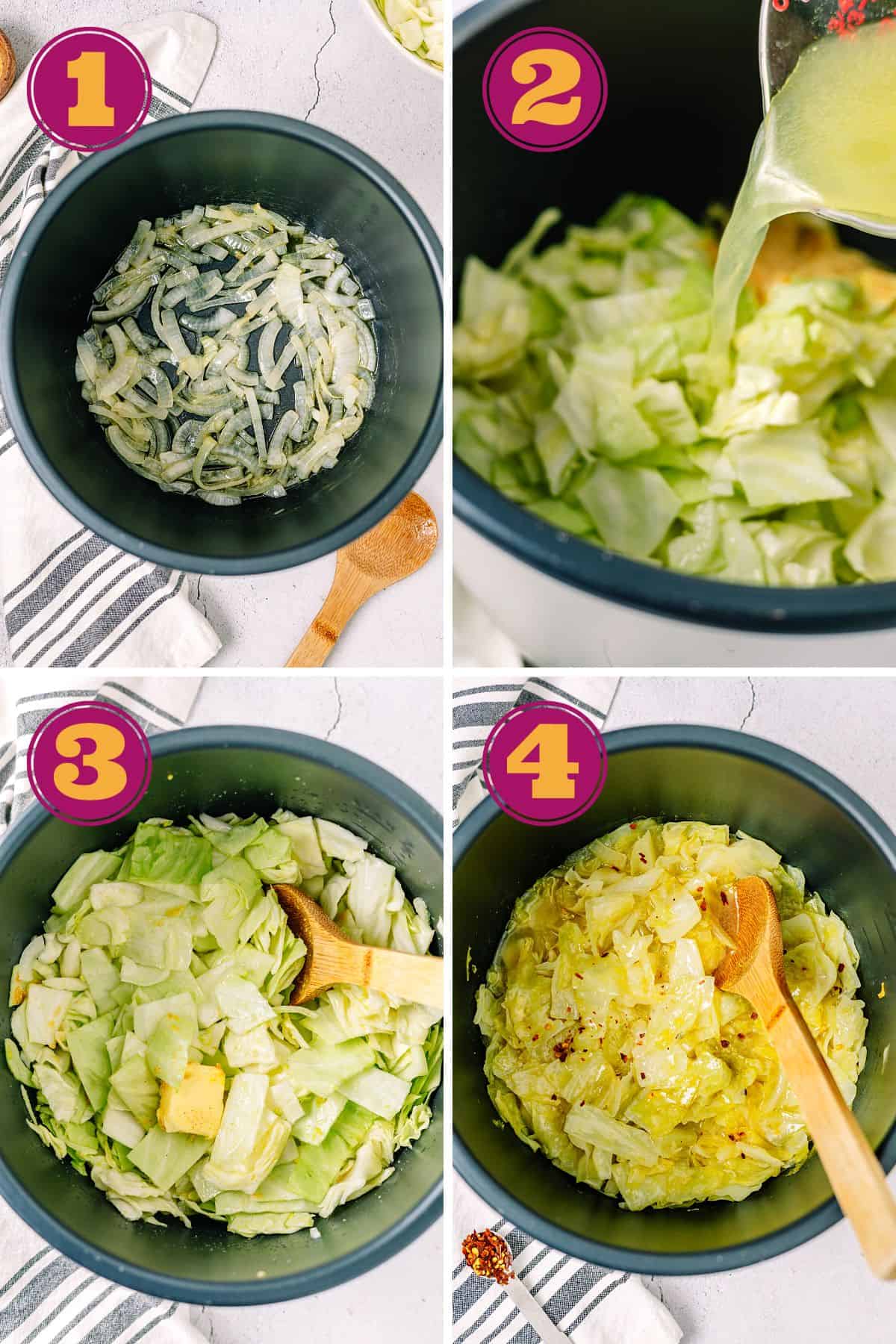 Instant Pot Cabbage Recipe VIDEO Dr. Davinah s Eats