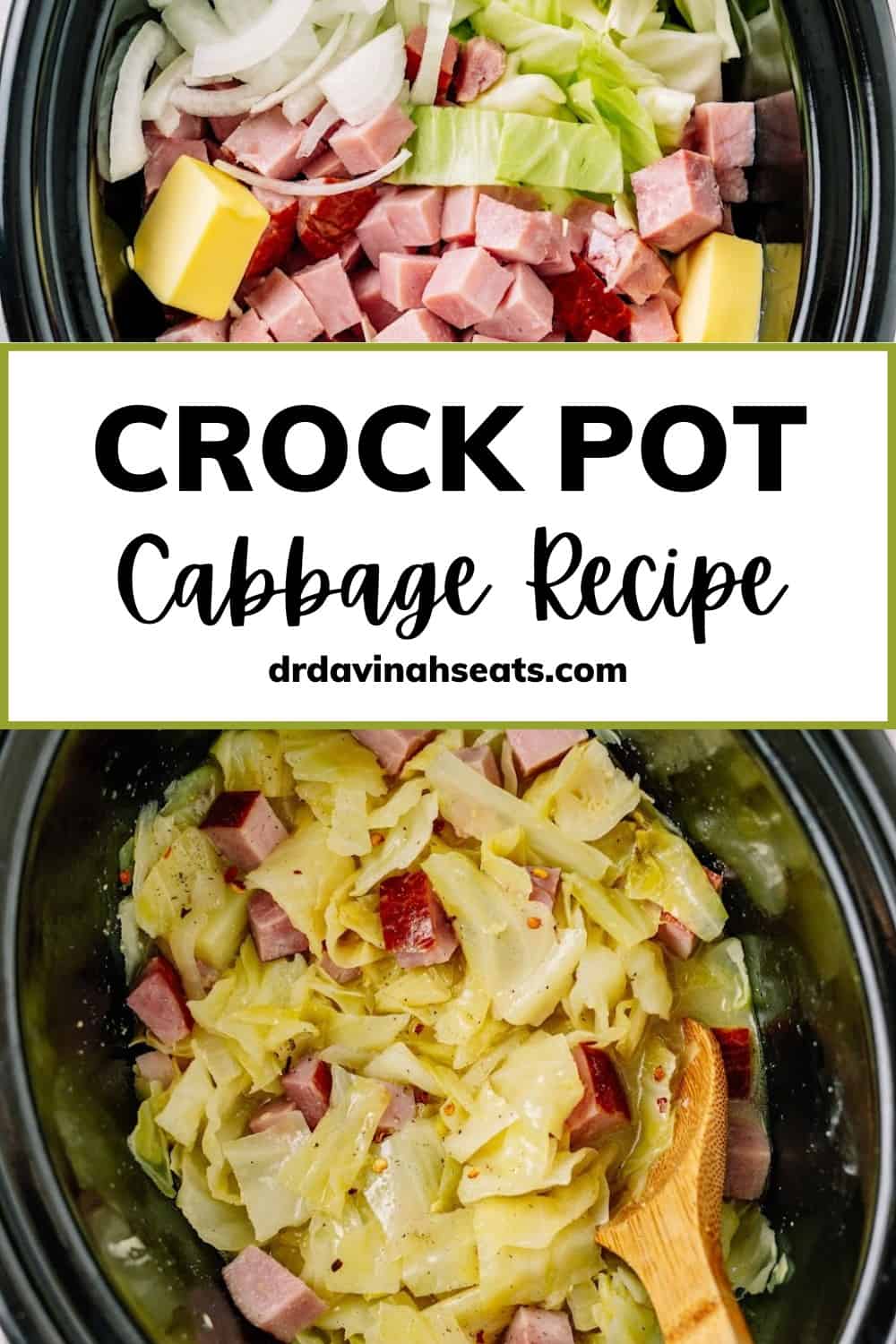 Easy Crockpot Cabbage Recipe Dr. Davinah's Eats