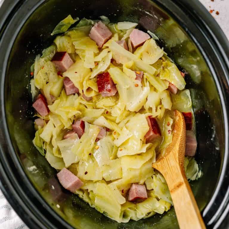 Easy Crockpot Cabbage Recipe Dr. Davinah's Eats