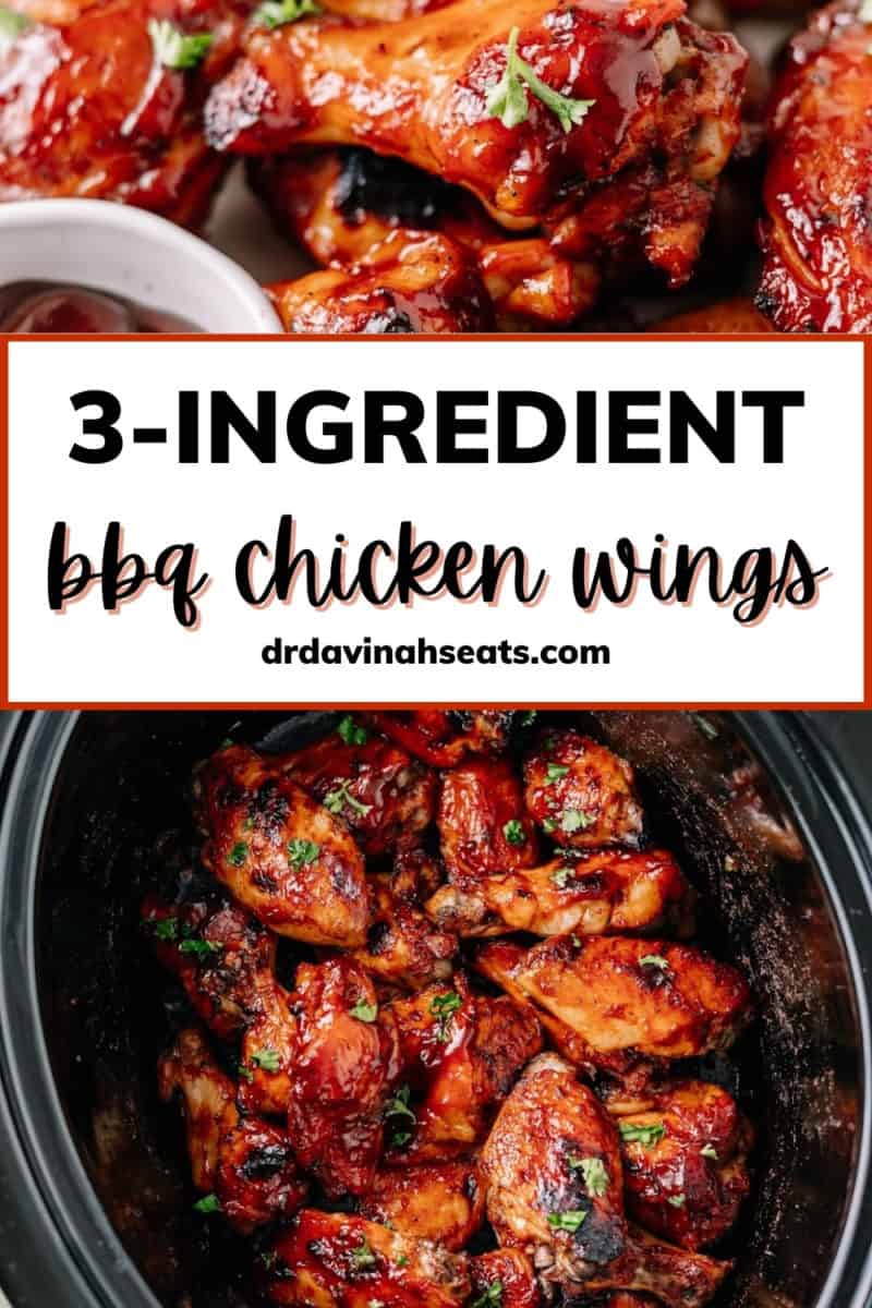 3 ingredient bbq chicken wings