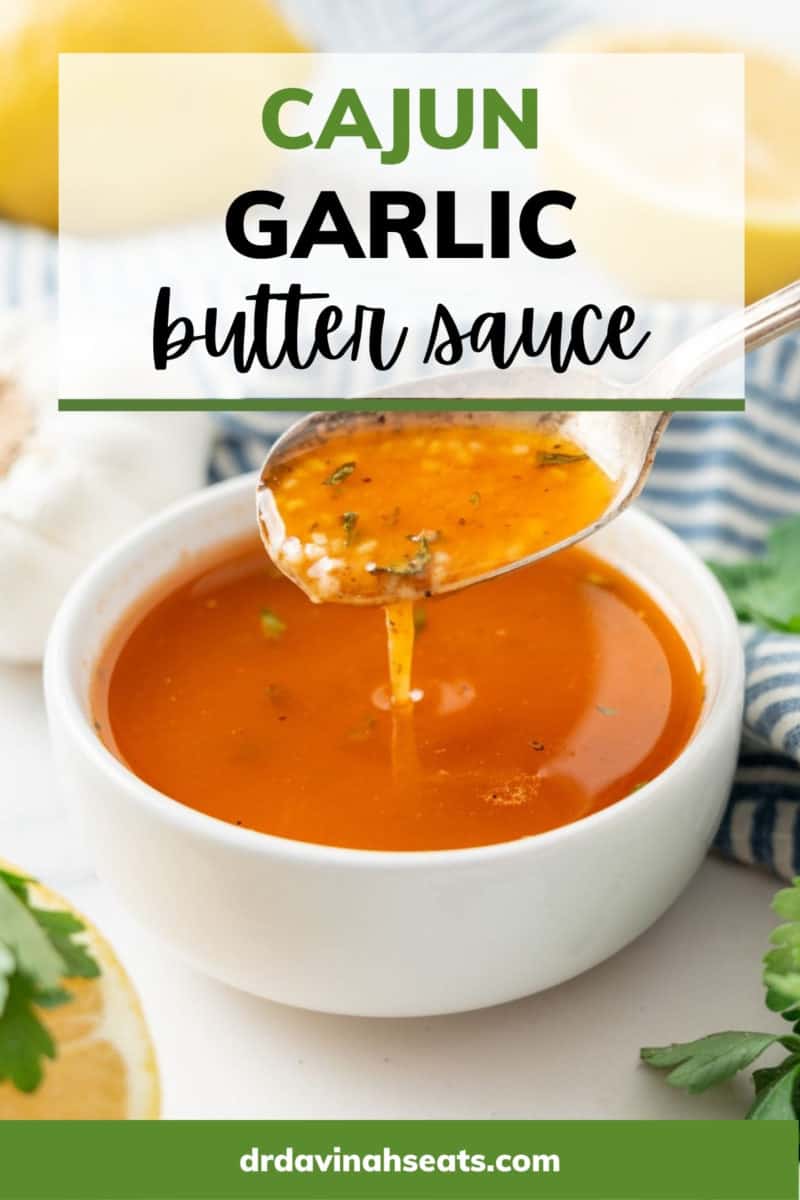 cajun garlic butter sauce pinterest image