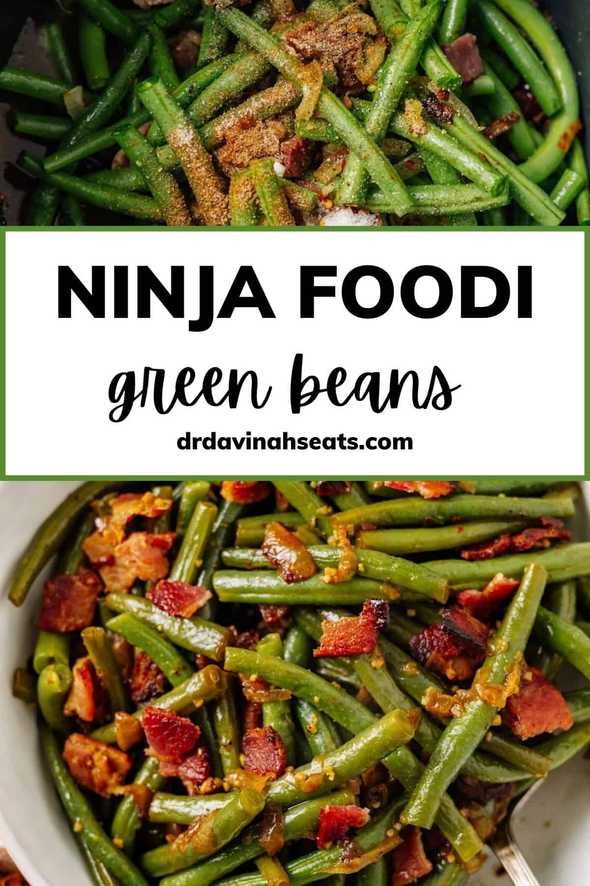 Instant Pot Southern Green Beans Dr. Davinah's Eats