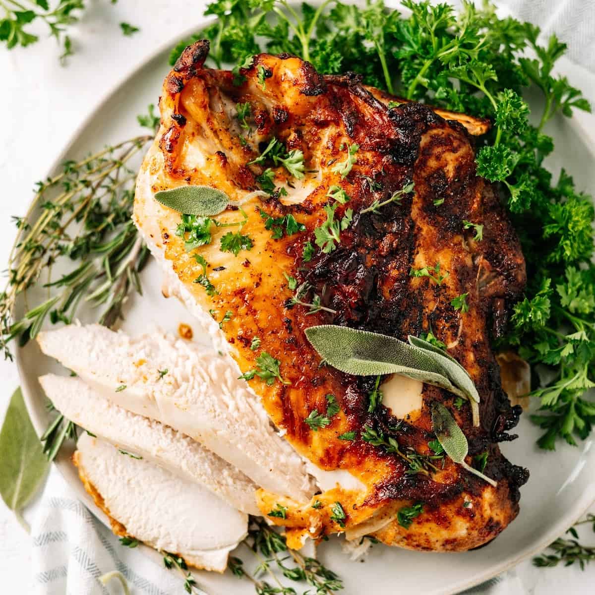 Air Fryer Turkey Breast (So Tender and Juicy!)