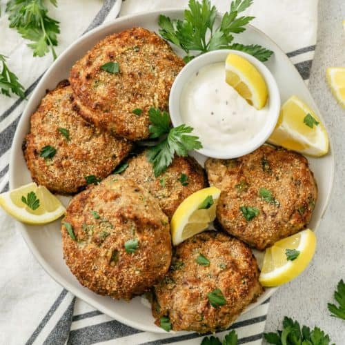 Air Fryer Salmon Patties - Dr. Davinah's Eats