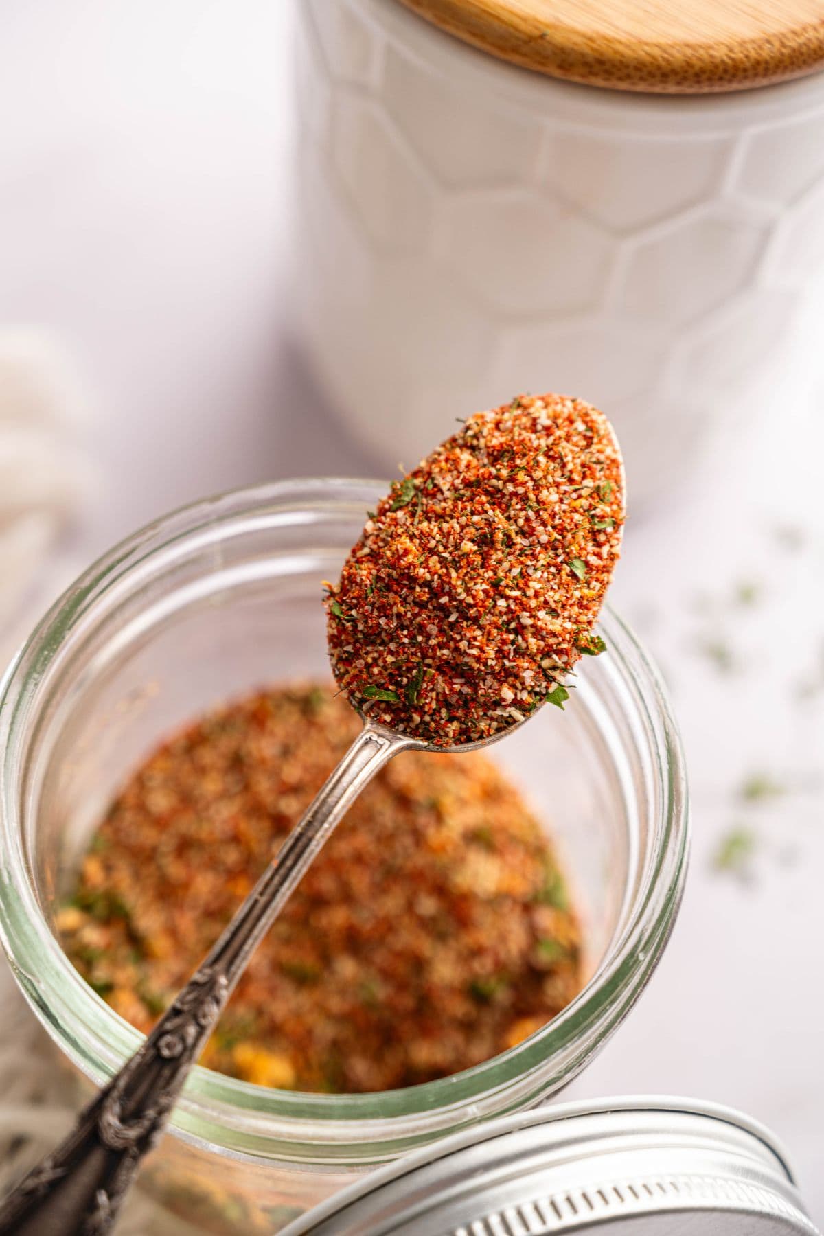 Easy homemade salmon seasoning with pantry spices and herbs