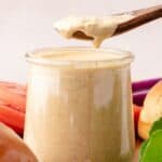 Homemade burger sauce with pickle bits and seasoning