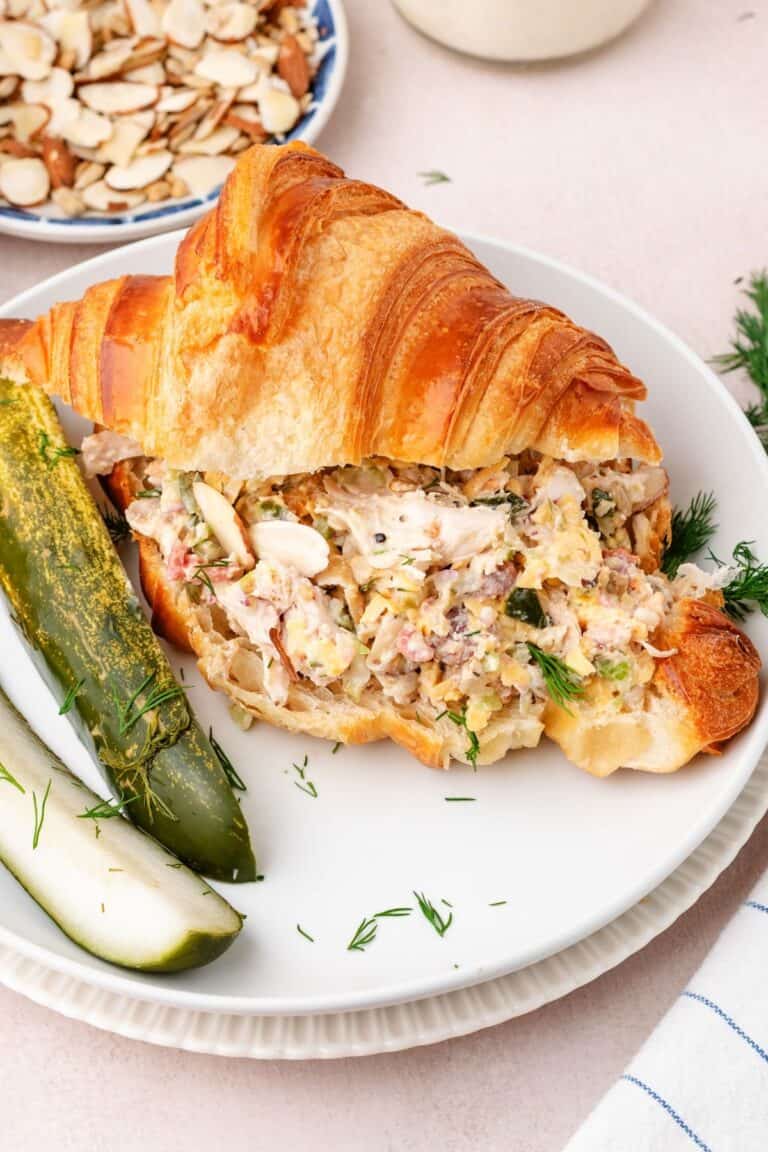 Chicken Salad with Dill Pickles - Dr. Davinah's Eats