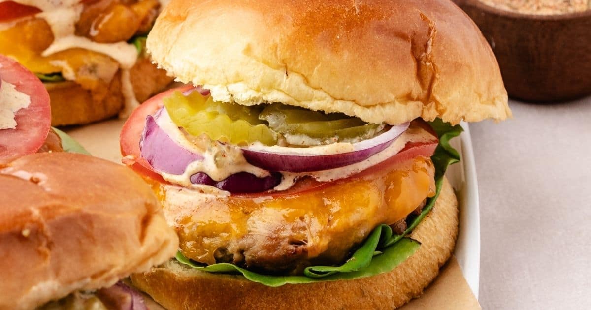 Ground Chicken Burgers - Dr. Davinah's Eats