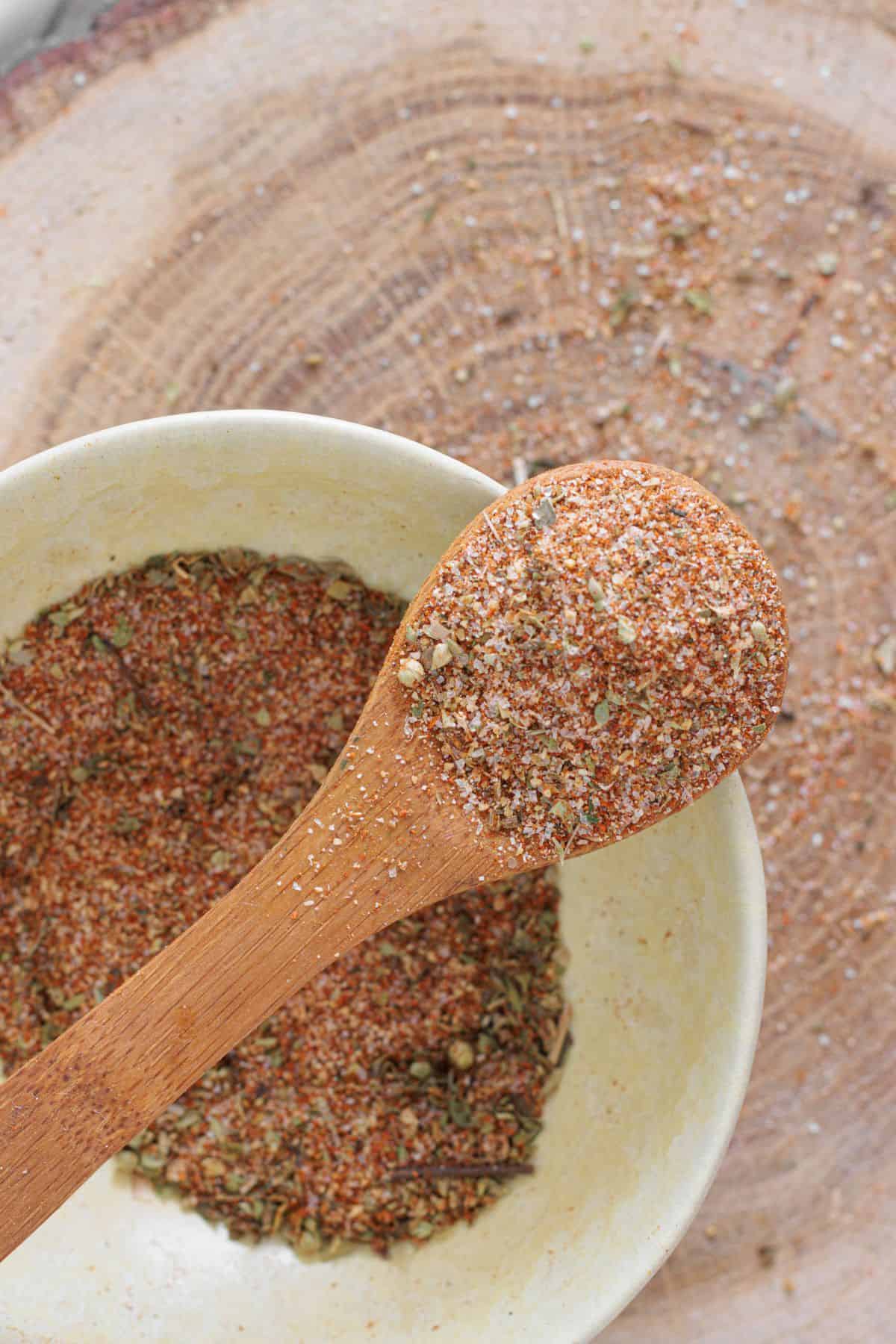 Low carb taco seasoning recipe with chili powder and spices
