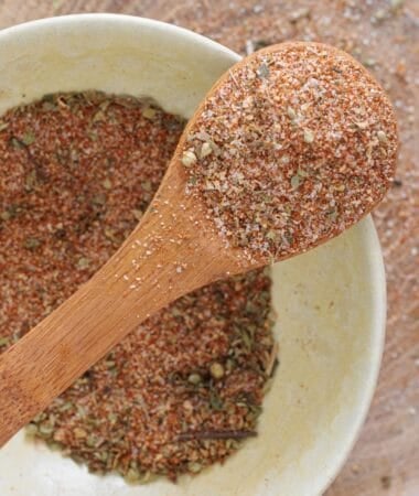 Keto taco seasoning recipe prepared without sugar or cornstarch