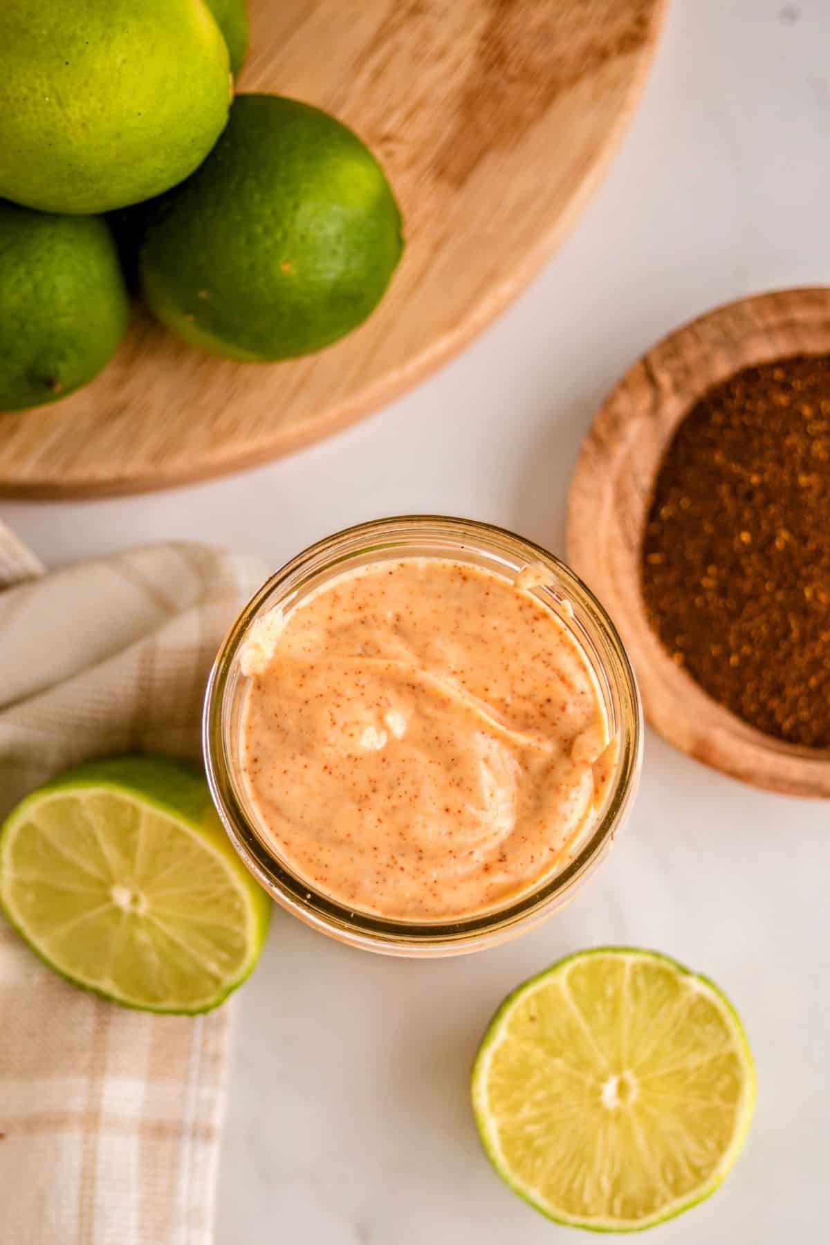 Homemade chipotle mayo with smoky, tangy flavor