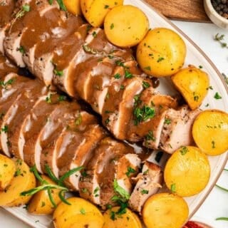 Instant Pot pork tenderloin recipe for an easy one-pot dinner