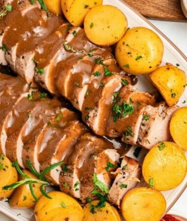 Instant Pot pork tenderloin recipe for an easy one-pot dinner