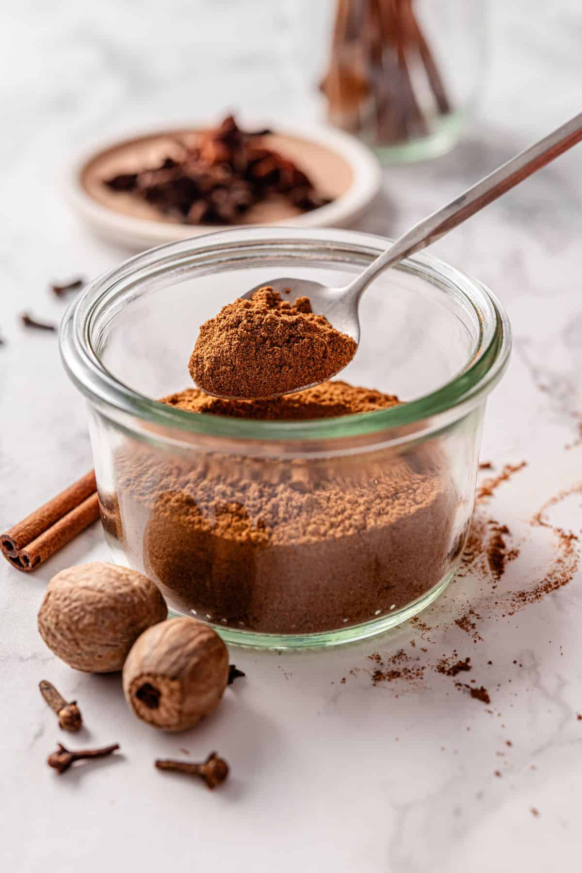 Pumpkin pie spice recipe made with warm aromatic spices