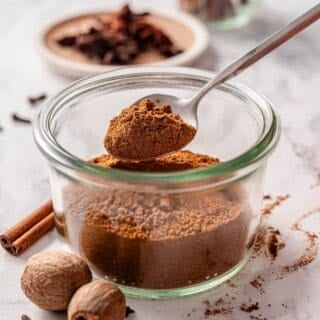 Homemade pumpkin pie spice recipe ready for fall baking