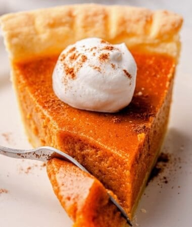 Easy sweet potato pie recipe with a rich, buttery filling